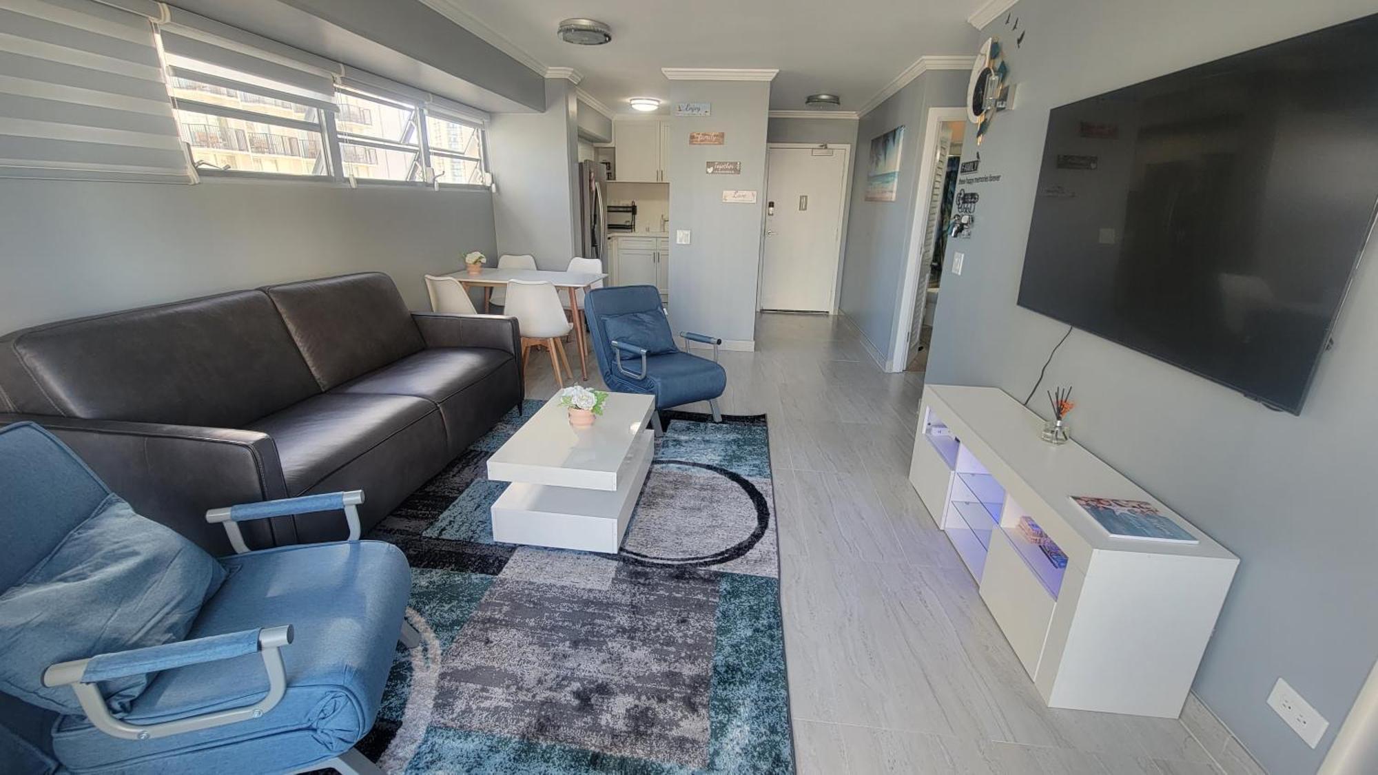Apartamento Waikiki 2 Bedrooms 2 Bathrooms With 1 Free Parking Space *
